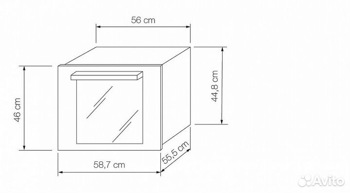 Винный шкаф lofra zbrbi24T bronze