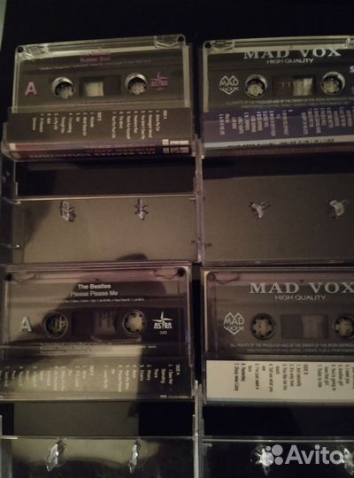 Аудиокассеты студийная запись