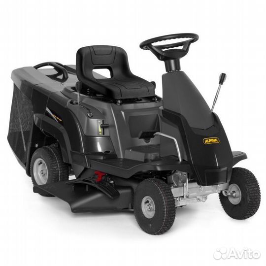 Газонокосилка с сиденьем Alpina AT2 66 QA, задний