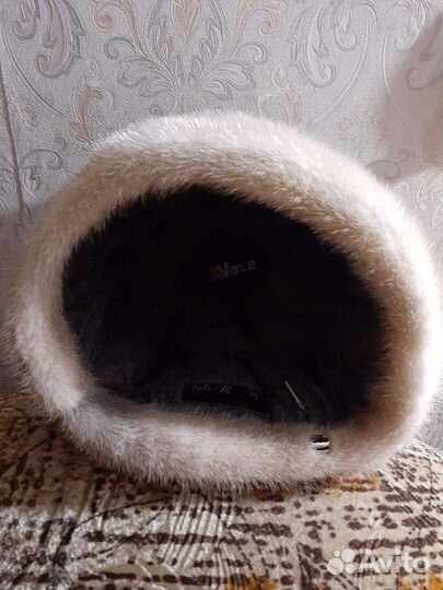 Шапка норковая женская
