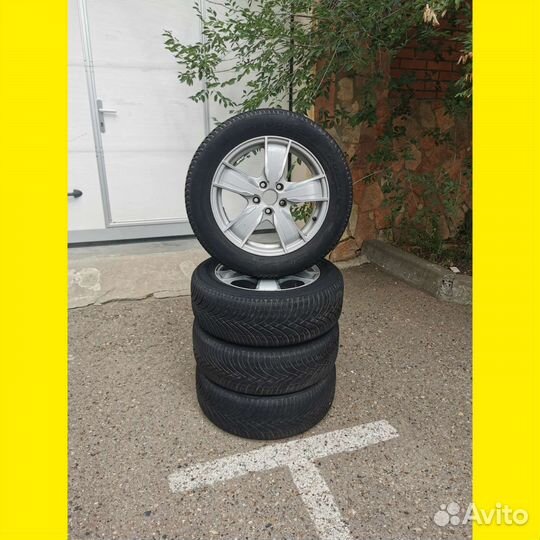 Диски литые. Колеса R16, в сборе с шинами