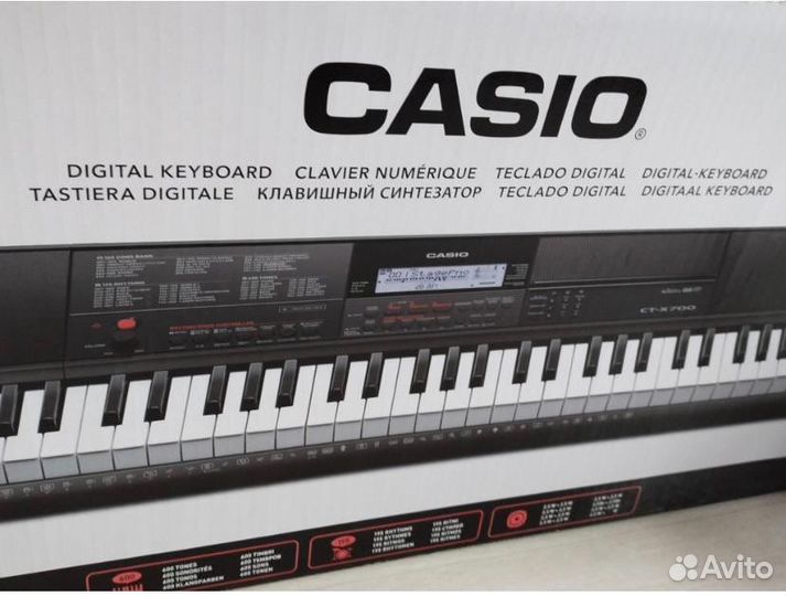 Синтезатор casio ct x700
