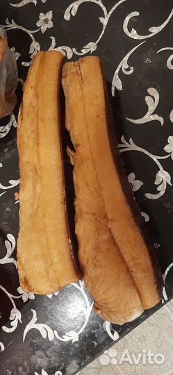 Копченое домашнее сало