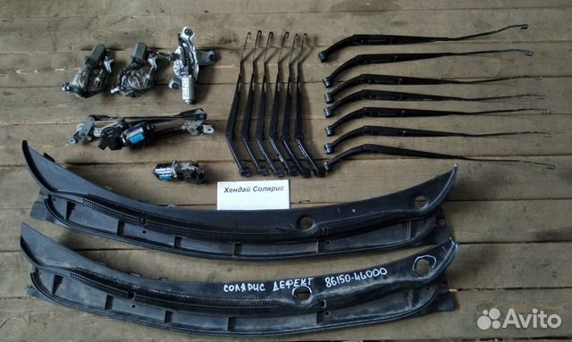 Hyundai Solaris 2011-2017 поводок дворника