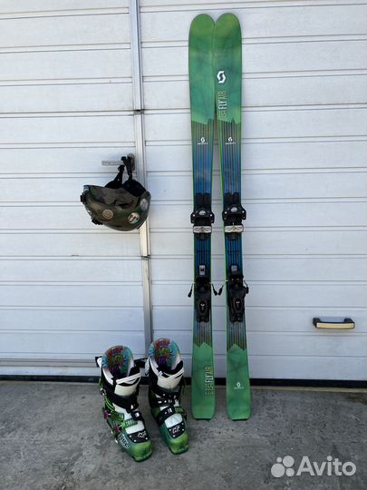 Горные лыжи комплект