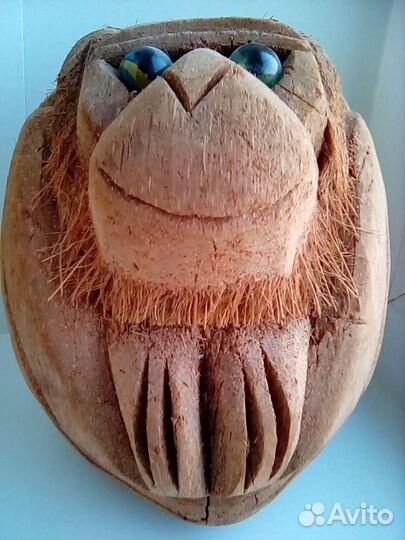 Винтаж Кокосовая Обезьяна