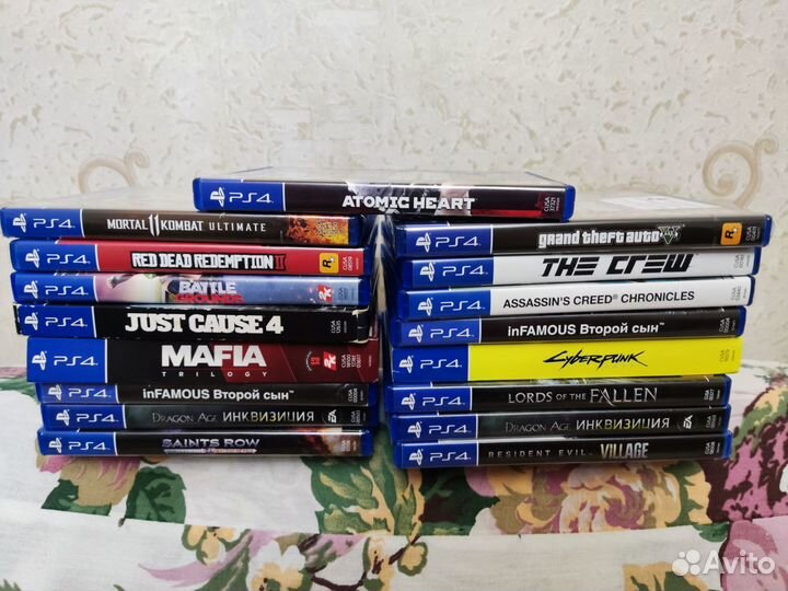 Игры для ps4, диски для пс4