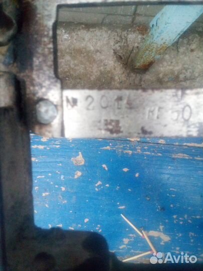 Весы напольные 1938г чугун литье до 55 кг клеймо