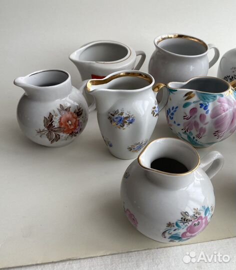 Молочники разные, хайта, лфз, довбыш фарфор