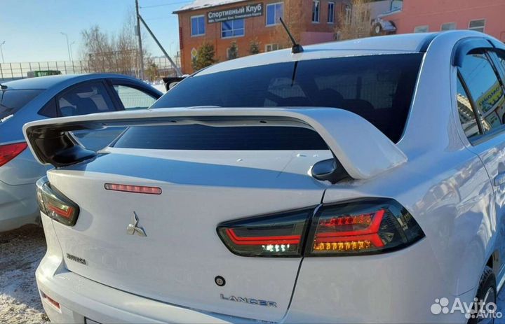 Задние фонари на mitsubishi lancer 10 тюнинг