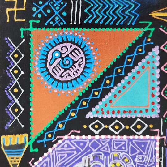 Декоративное панно в мексиканском стиле