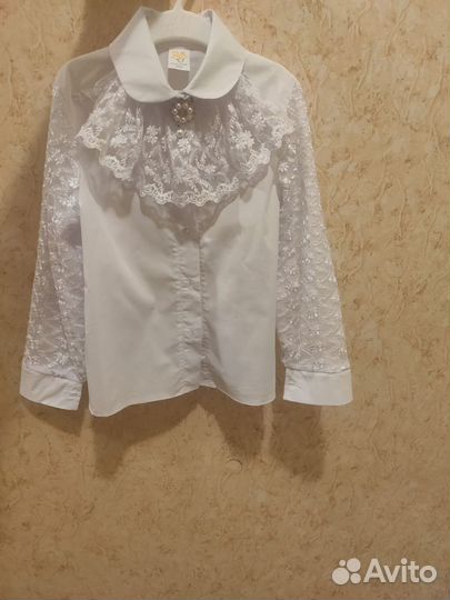 Блузка школьная 122