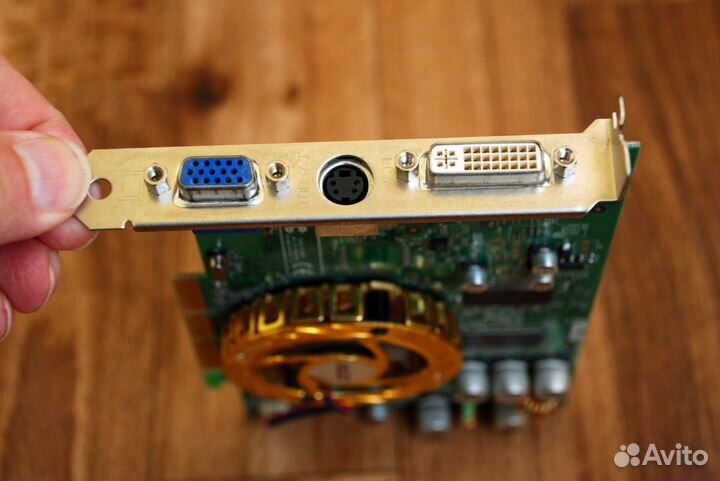 Видеокарта - 128Mb, asus, V9520TD, GeForce FX5200