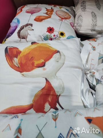 Бортики подушки