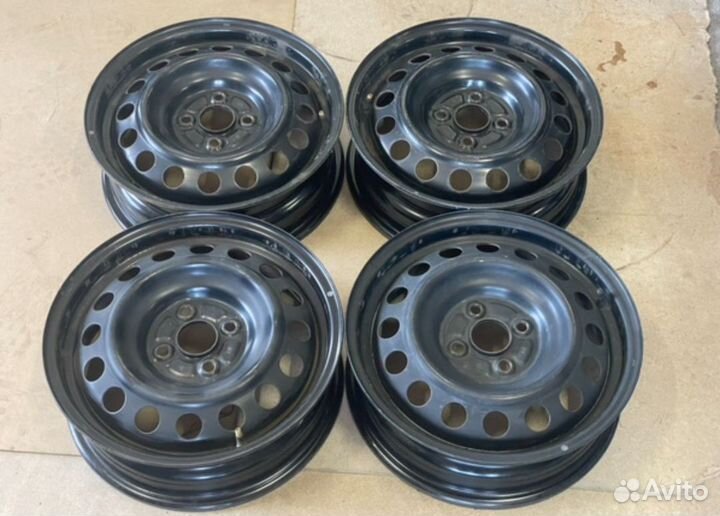 Диски из Японии R15 4x100 цо56.1,Honda, MMC