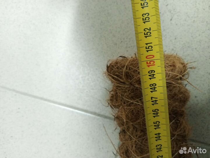 Опора для растений с кокосовым волокном