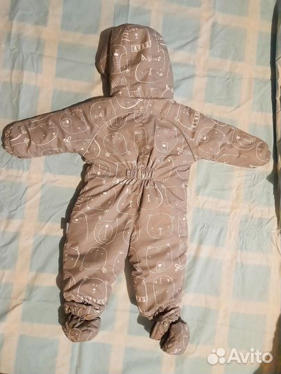 Зимний комбинезон для мальчика 68 74