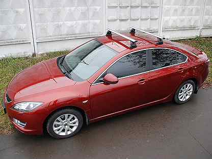 Багажник на крышу Mazda 6 седан со штатным местом
