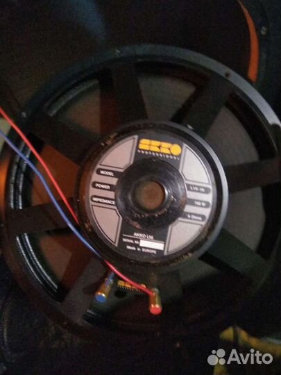 Усилитель Novik 1202 и две эстрадных колонки