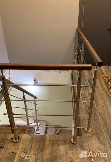 Обшивка ступеней Дубом