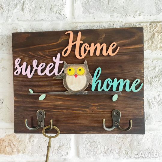 Ключница настенная из дерева