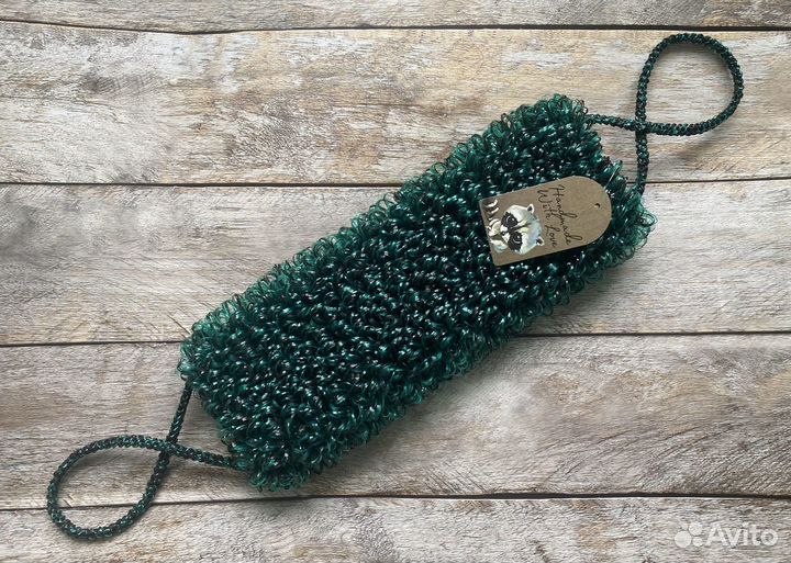 Мочалка ручной работы