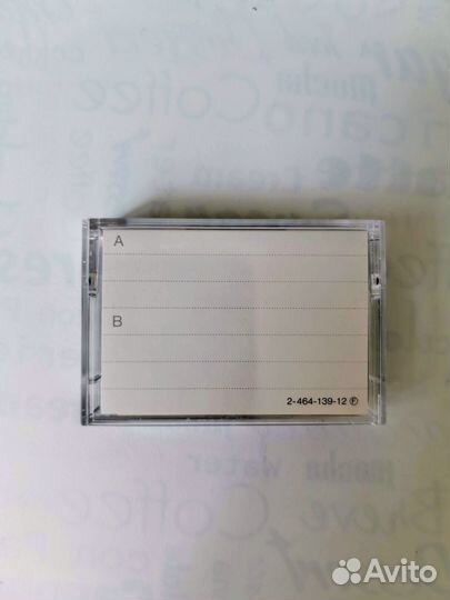 Микрокассета Sony MC60