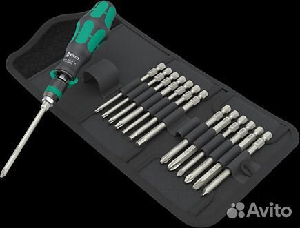 Набор Wera Kraftform Kompakt 838 RA-R M Set 1