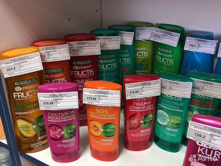 Шампунь fructis 400мл