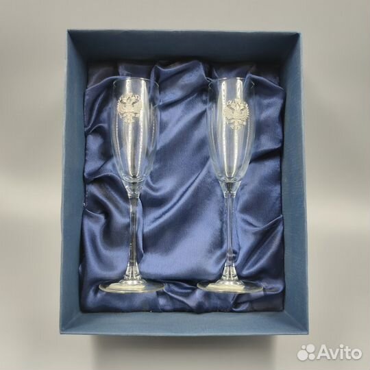 Бокалы для шампанского «Держава»
