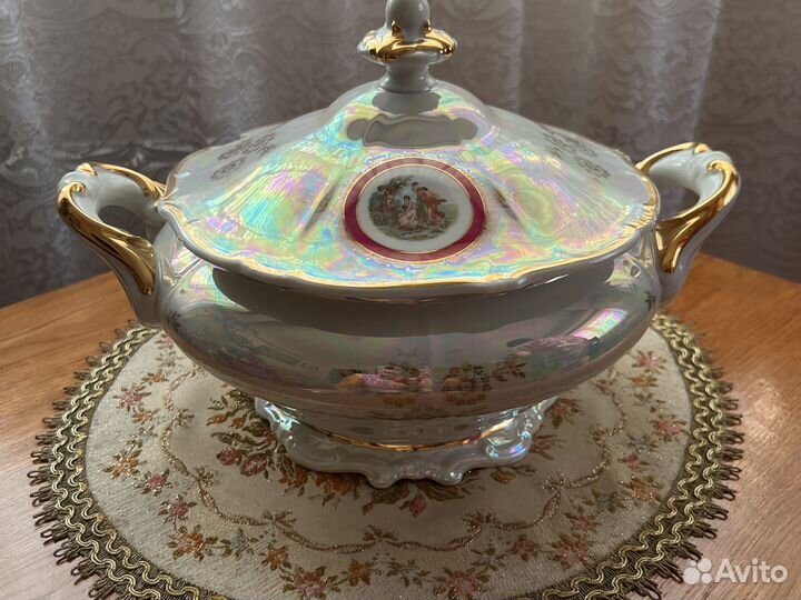 Супница немецкий фарфор, Katarina, 60х годов