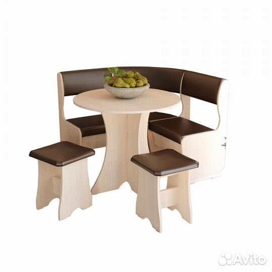 Кухонный уголок Андрей-1 венге и бежевый