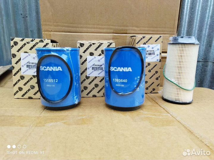 Фильтр топливный на Скания