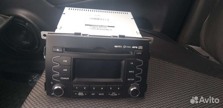 Магнитола на Kia sorento