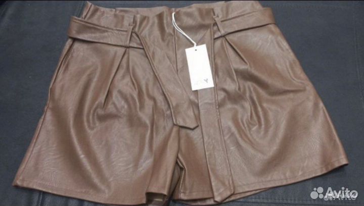 Шорты кожаные новые Haily’S, р.50/52