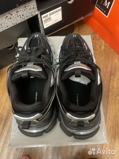 Balenciaga track silver