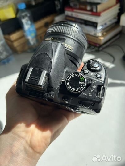 Зеркальный фотоаппарат nikon d3100 с 2 объективами