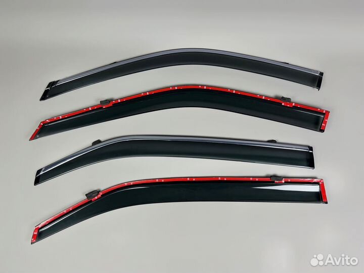 Ветровики Mitsubishi Eclipse Cross с17г Kanglong