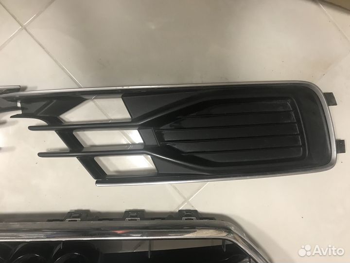 Решетка радиатора Audi A6 C7 рестайлинг