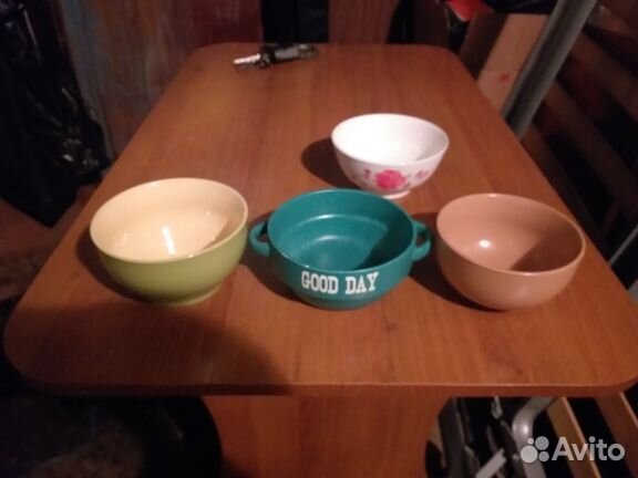 Комплект: суповницы, пиалы, миски, тарелки