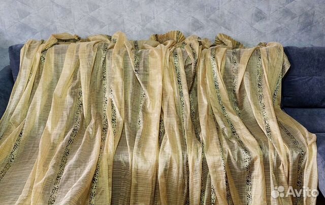 Тюль 5,8 на 2,2(высота)