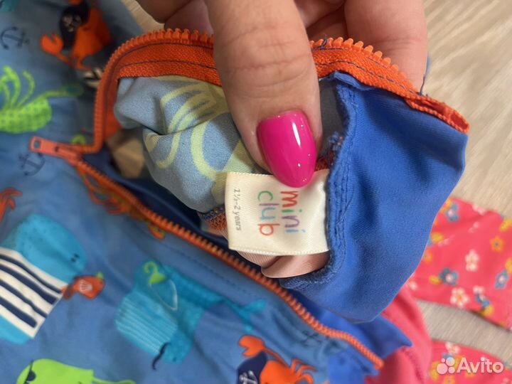 Костюм для купания с уф фильтром