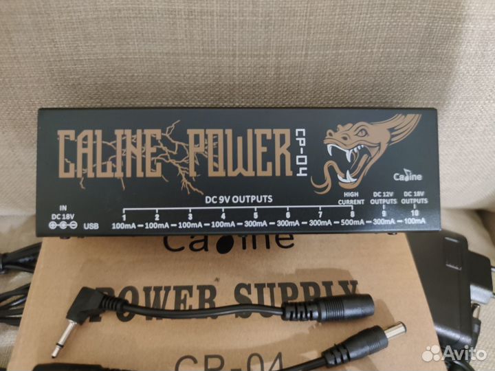 Блок питания для гитарных педалей