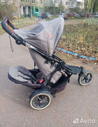 Коляска для погодок phil and teds