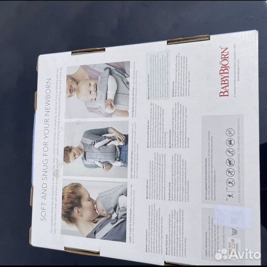 BabyBjorn Эрго-рюкзак Mini Cotton