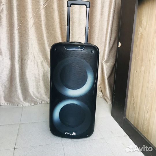 Bluetooth колонка напольная 100вт 20-33 караоке
