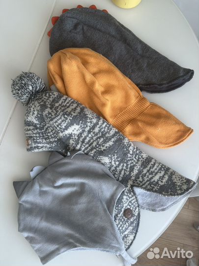 Шапка на завязках 48