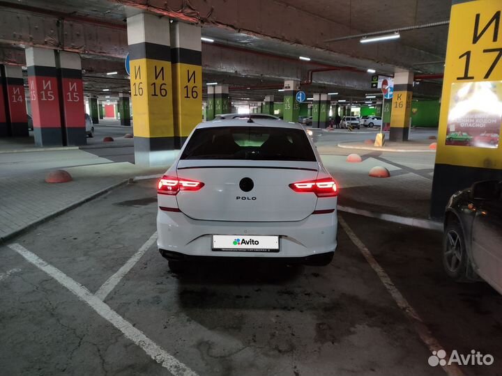 Volkswagen Polo 1.6 AT, 2021, 104 000 км