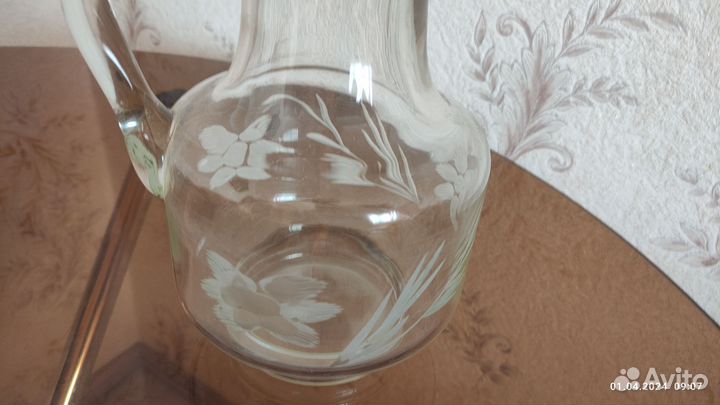 Кувшин стекло СССР