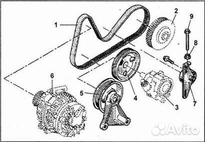 Разбор двигателя K7J 710 1,4 Renault Logan